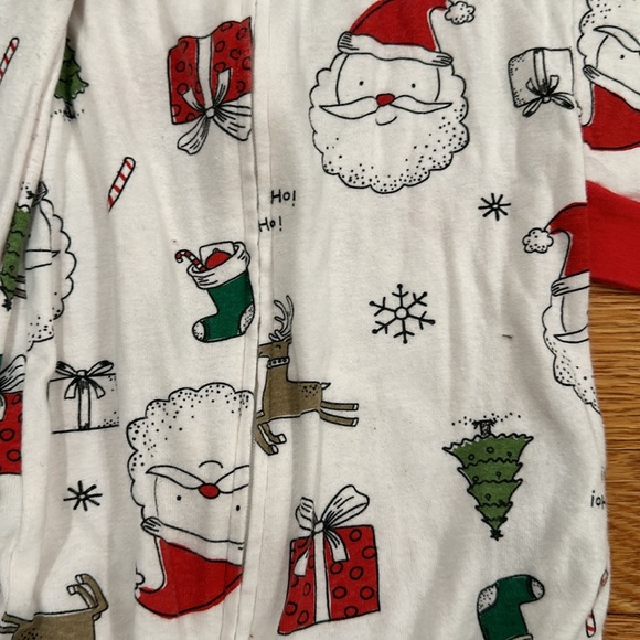 Carter’s 5T Christmas Footy Pajama - Picture 2 of 3